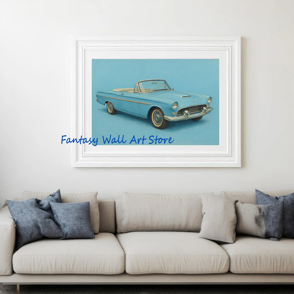 Plakat z ilustracją samochodu  – Luxury Lifestyle Cars recenzja i cena