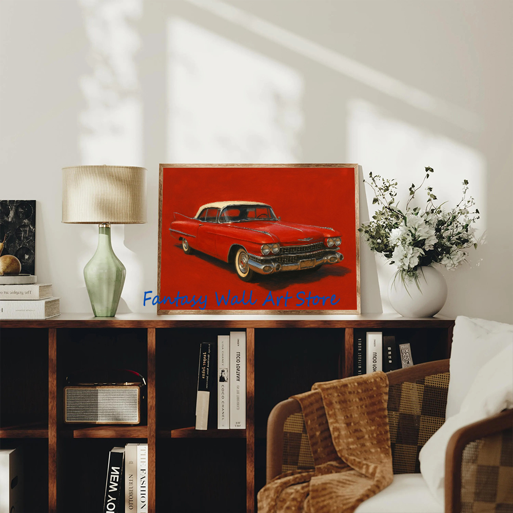Plakat z ilustracją samochodu  – Luxury Lifestyle Cars recenzja i cena