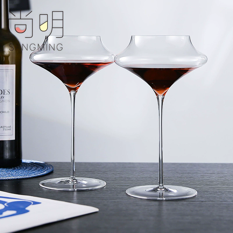 2 SZT. Nowe, ręcznie robione,  – Crystal Wine Glass recenzja i cena
