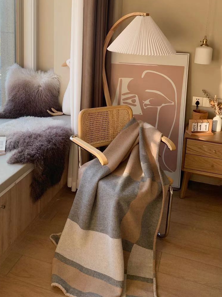 Rinoart Luksusowa Kocowa Kolor – Cashmere Throw Blanket recenzja i cena
