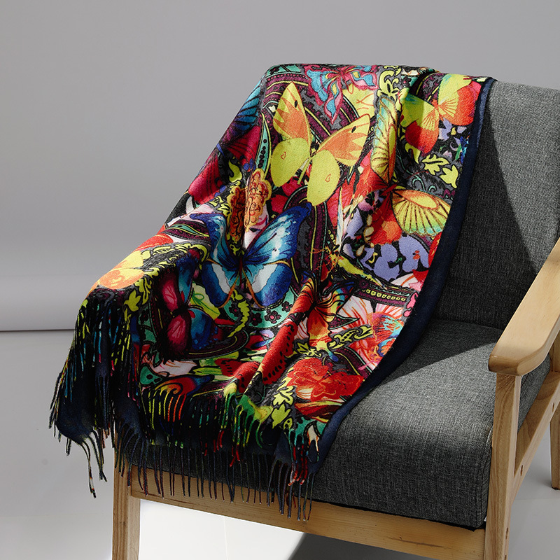Luksusowa marka obraz olejny k – Cashmere Throw Blanket recenzja i cena