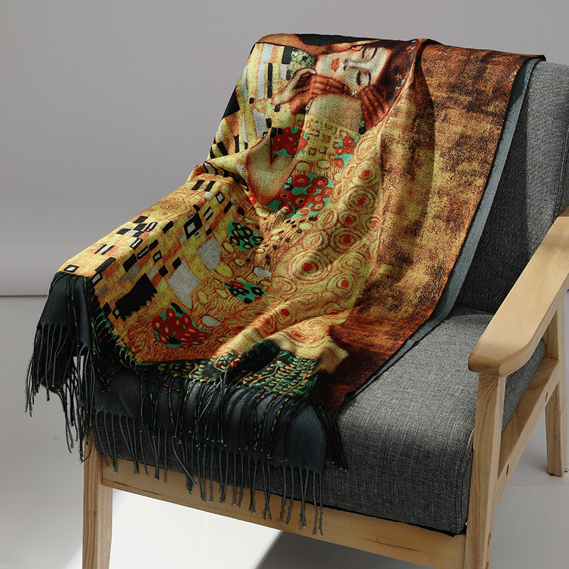 Luksusowa marka obraz olejny k – Cashmere Throw Blanket recenzja i cena