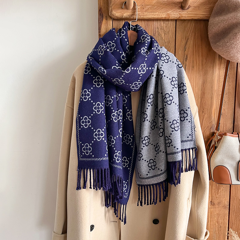 Marki Żakardowy wzór Zimowy dw – Cashmere Throw Blanket recenzja i cena