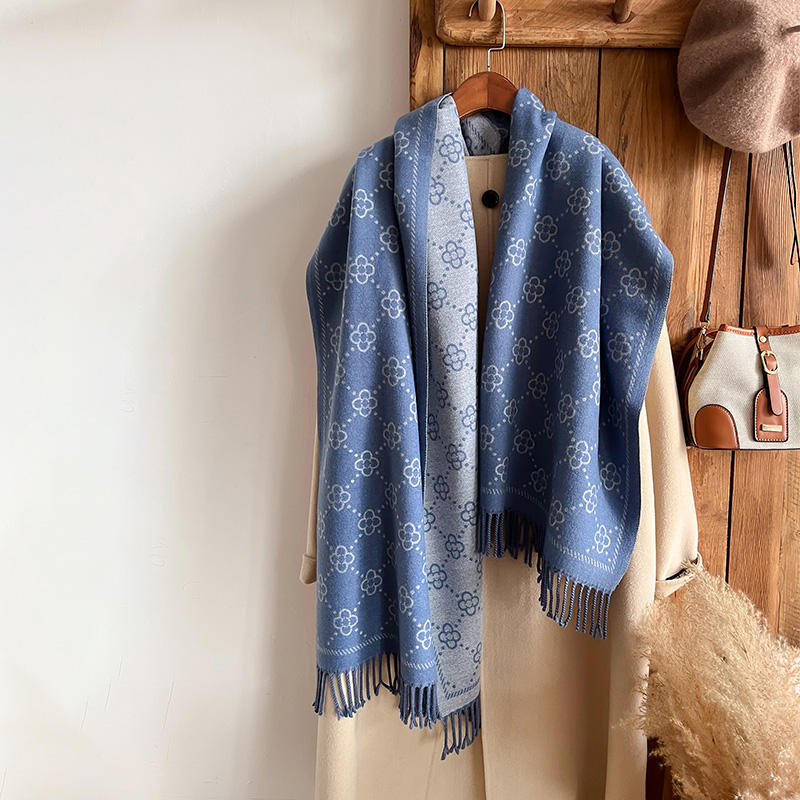 Marki Żakardowy wzór Zimowy dw – Cashmere Throw Blanket recenzja i cena